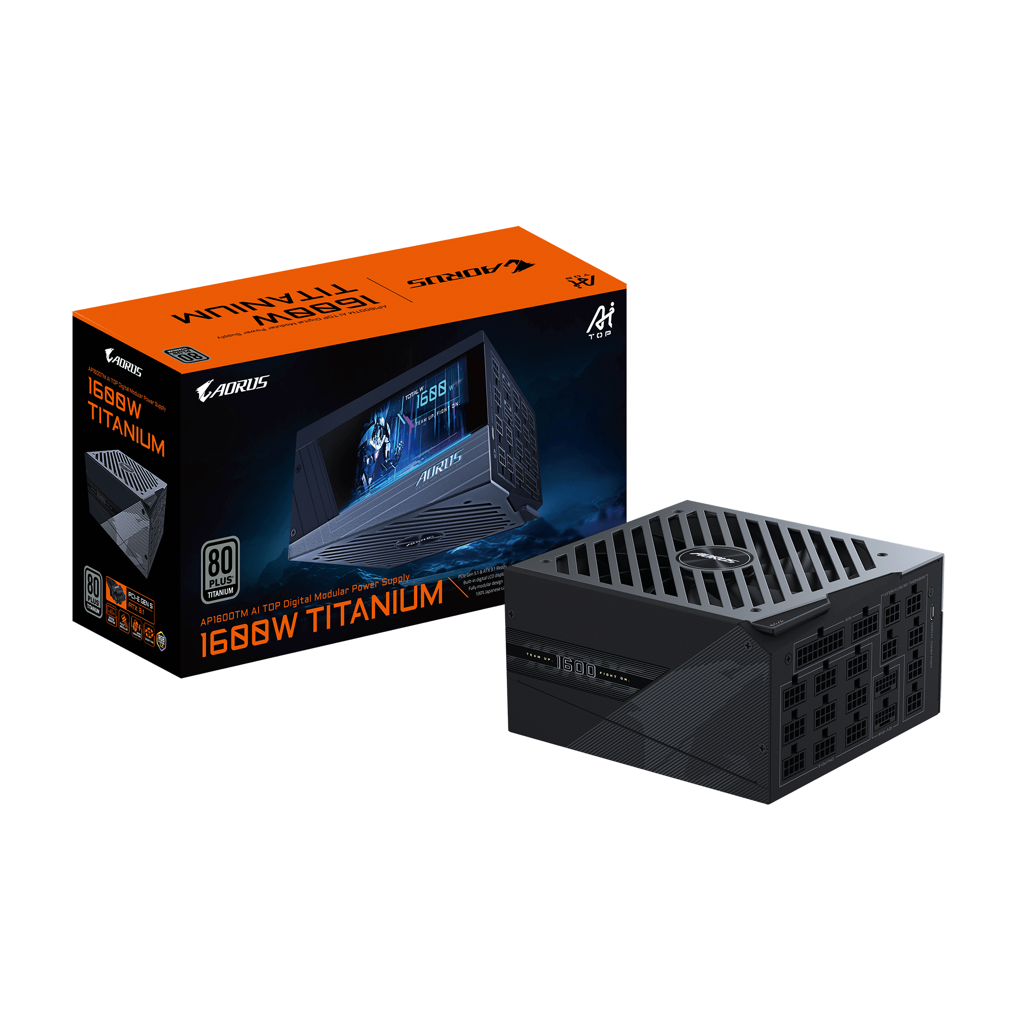 AORUS P1600W 80+ Titanium Modular PCIe 5.1 AI TOP_07.png