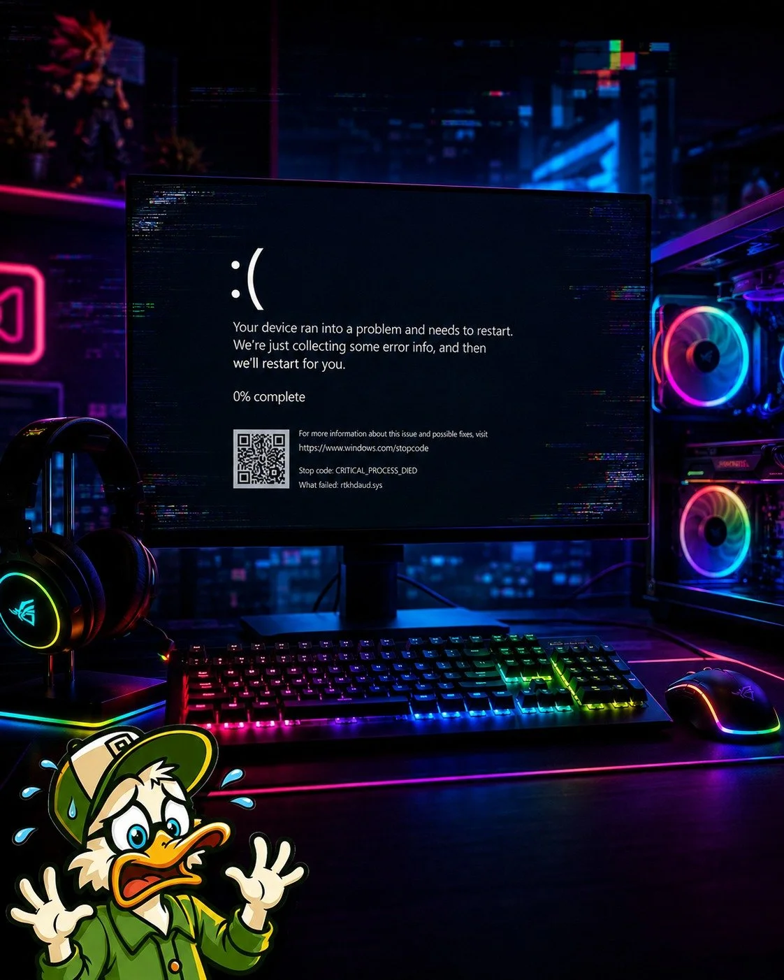 🚨 Windows 11 RGB drivers are causing gaming crashes.

Microsoft has confirmed that RGB-related drivers are behind crashes affecting some games following the Windows 11 KB5121003 August update.

ARC Raiders, MARVEL Tōkon: Fighting Souls, and THE FINA