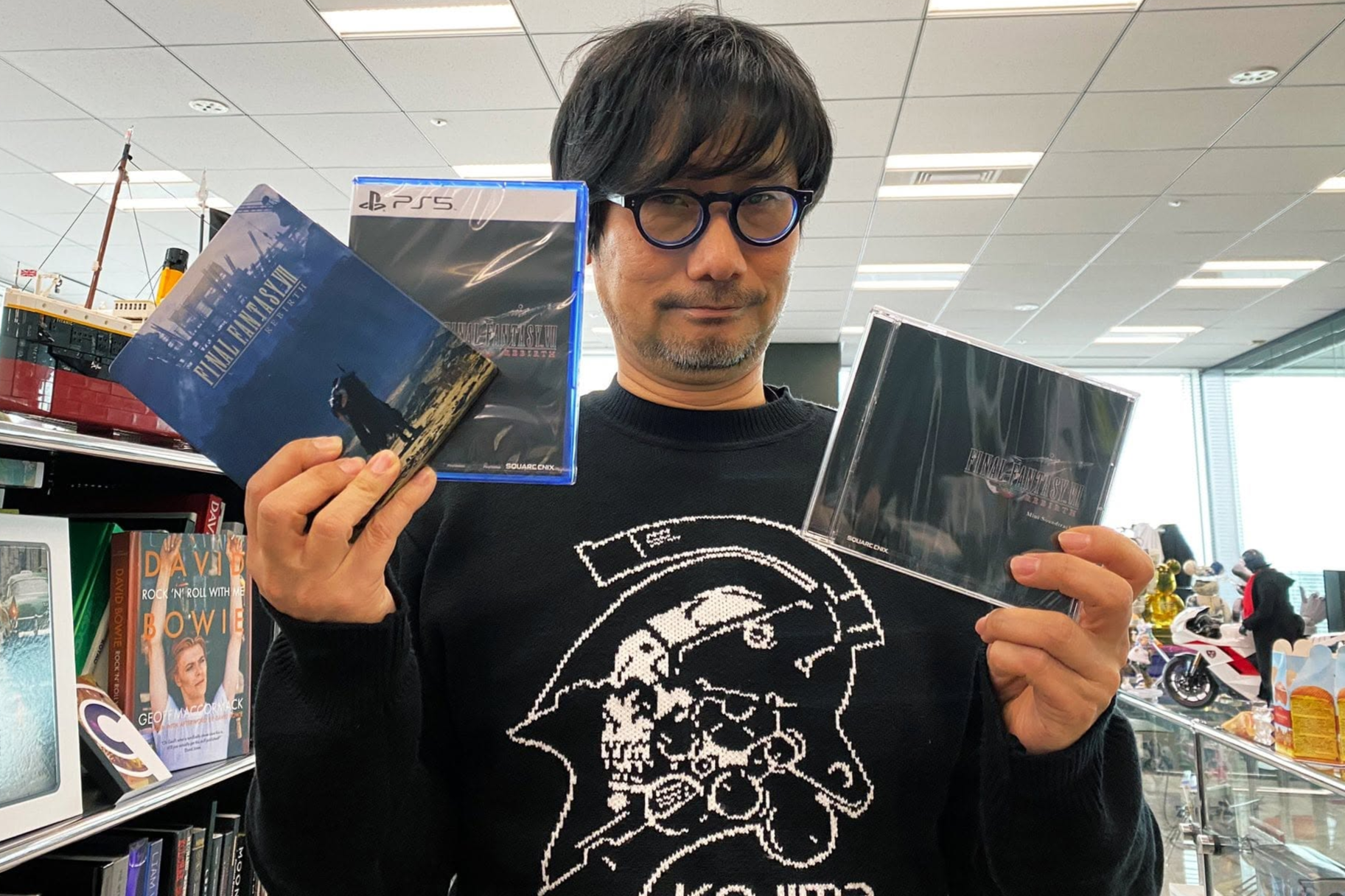 Hideo Kojima Says Losing PlayStation Discs Is Sad, but Cloud Gaming Is the Bigger Ownership Risk