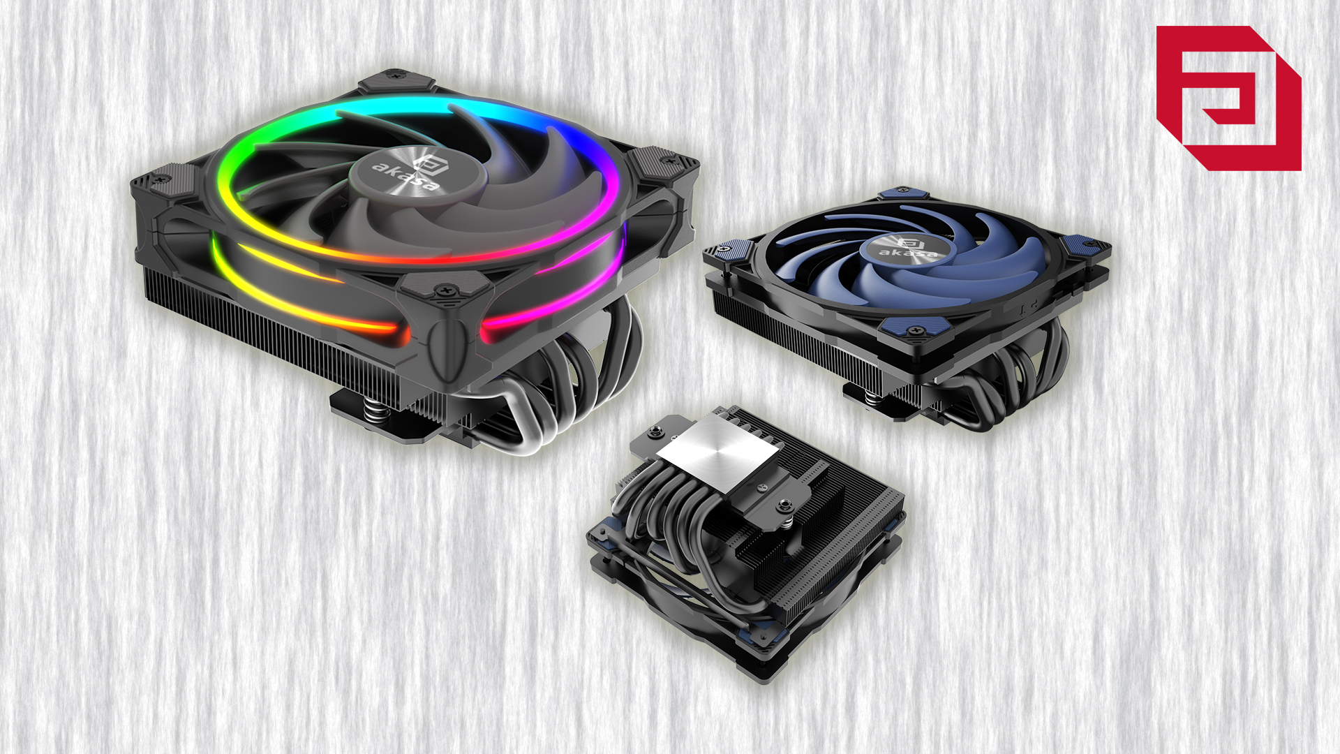 Akasa Launches High Performance Low Profile CPU Coolers for Intel LGA 1851 and AMD AM5 Rated Up to 165W