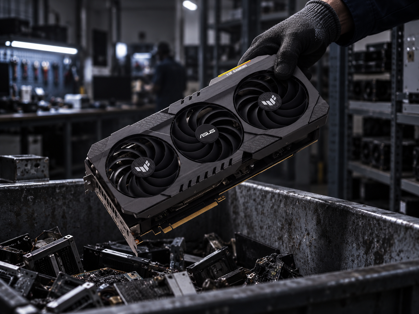 ASUS RTX 4090 Reportedly Scrapped During Warranty Claim Despite Customer Choosing Repair