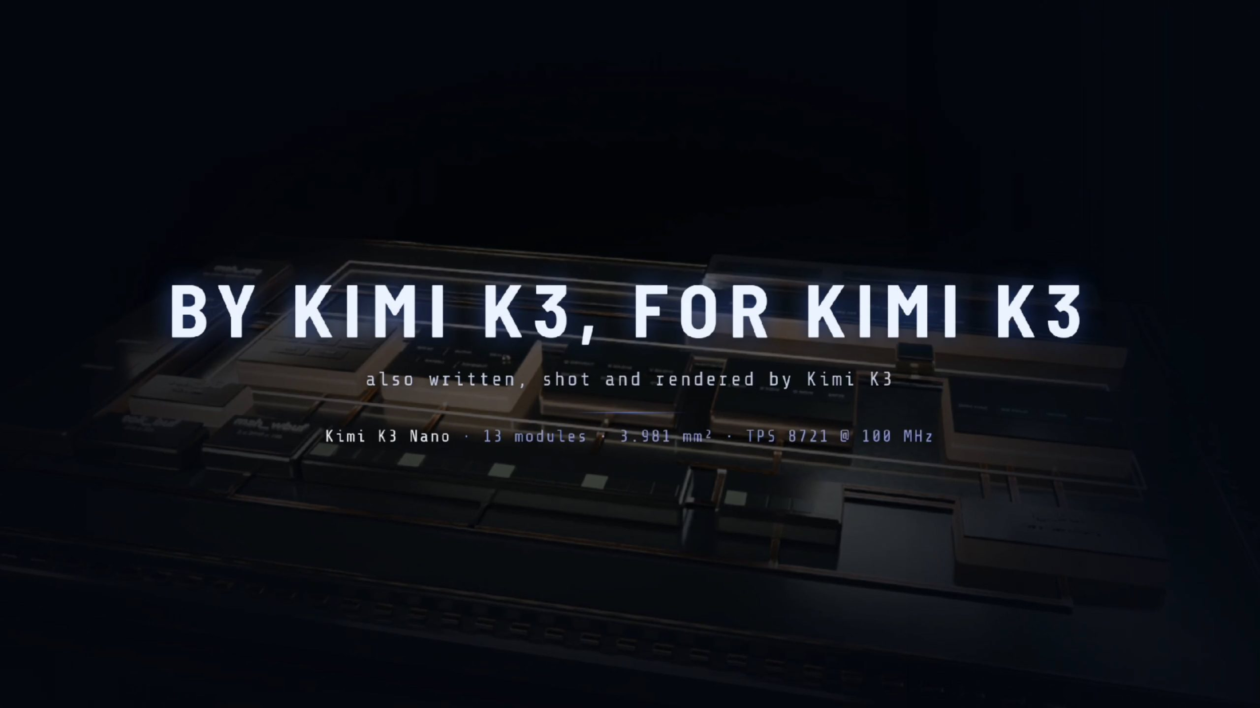 Kimi K3 Designs AI Chip in 48 Hours as Moonshot Launches 2.8 Trillion Parameter Model