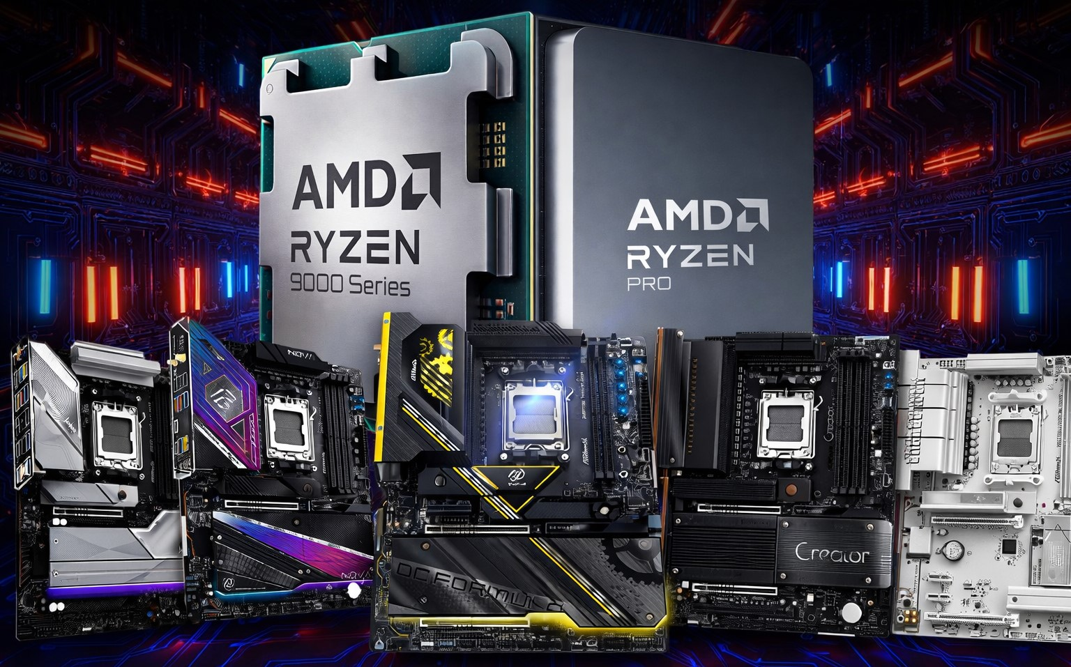 ASRock Issues Official Statement on Ryzen 9000 Series CPU Failures on AM5 Motherboards