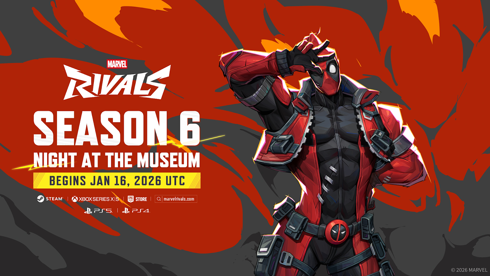 Marvel Rivals Season 6 Brings Deadpool to the Roster in January 2026 as Season 5.5 