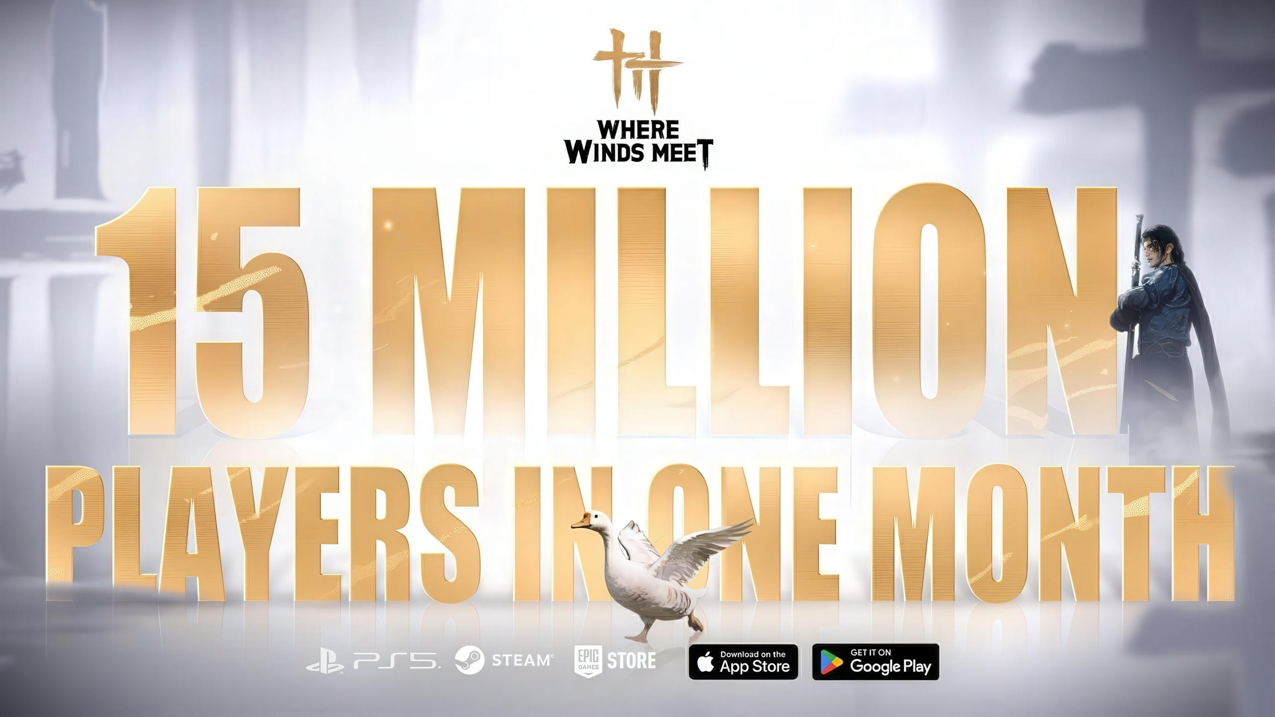 Where Winds Meet Surpasses 15 Million Players Within Its First Month