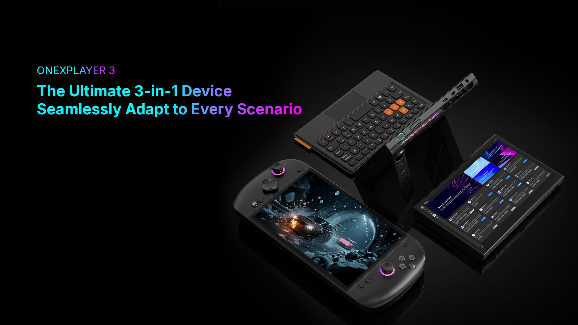 ONEXPLAYER 3 Launches With Intel Arc G3 Extreme Starting at 1,399$