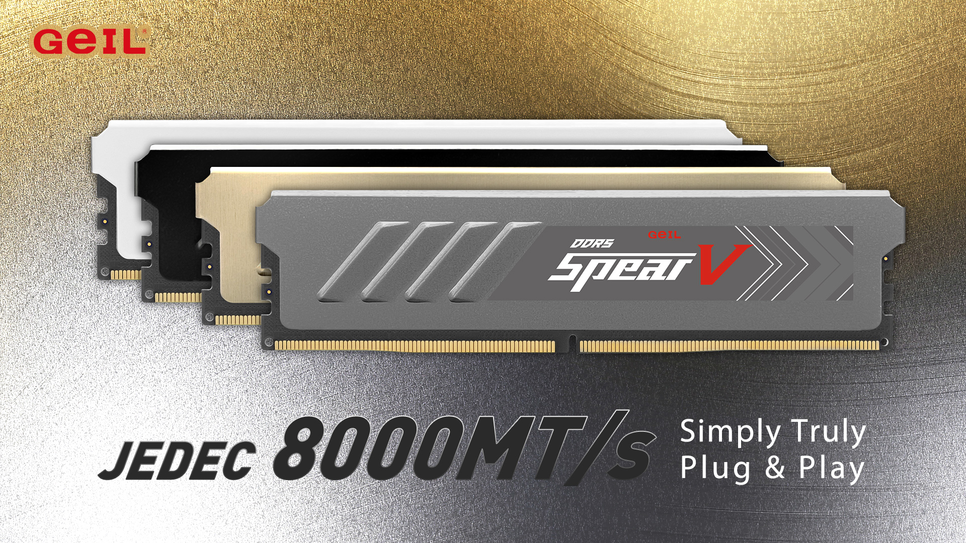 GeIL Pushes DDR5 Into New Territory With Spear V at 8000 MT/s Under JEDEC, No BIOS Tuning Required