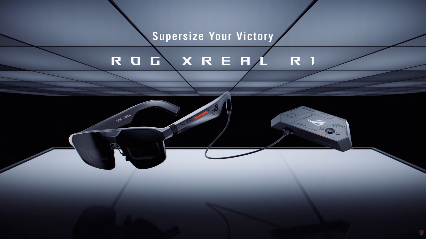 ASUS ROG XREAL R1 AR Gaming Glasses Bring a 171 Inch Virtual Screen and 240Hz Micro OLED for PC and Console Play