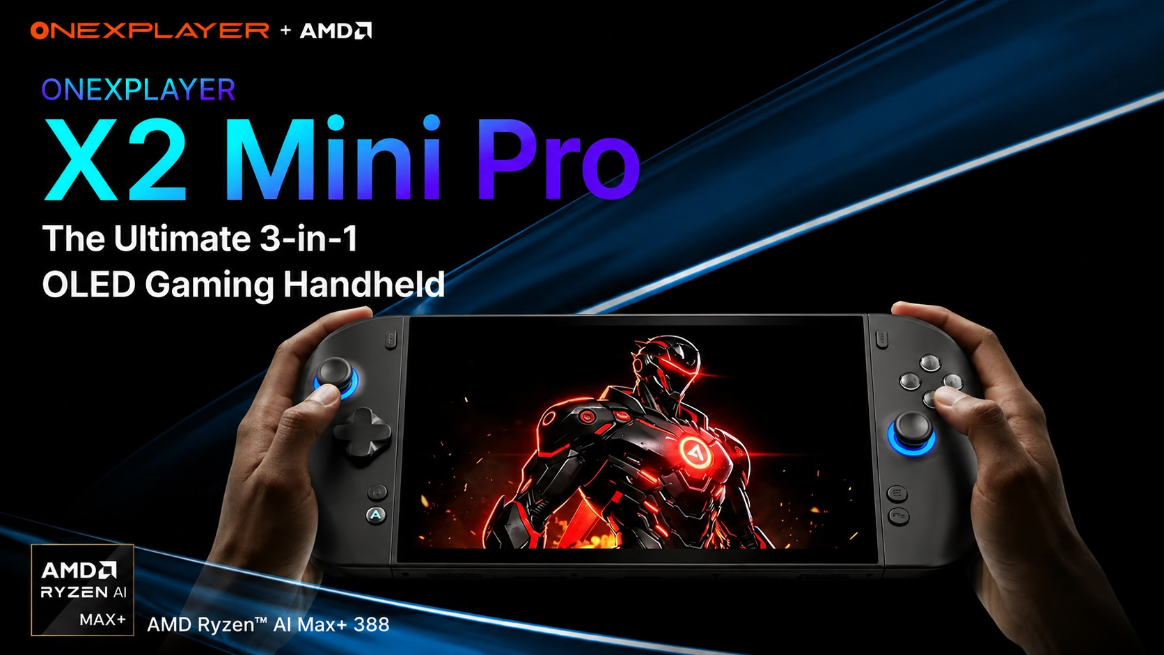ONEXPLAYER X2 Mini Pro Launches With Ryzen AI Max Plus 388 Starting at 2,499$