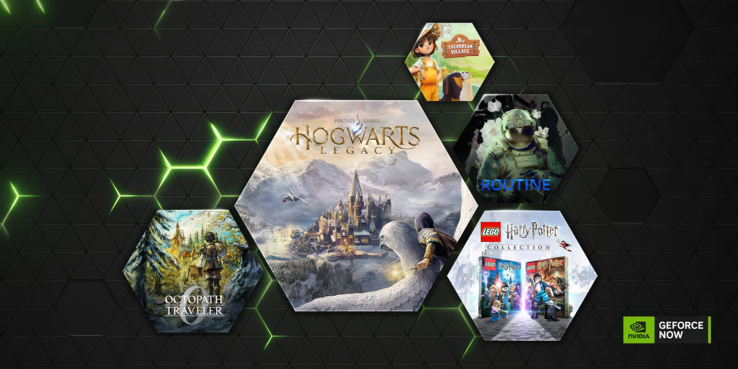 GeForce NOW December Lineup Adds Hogwarts Legacy and First Activision Games on Ubisoft Plus as NVIDIA Launches Half Price Holiday Sale