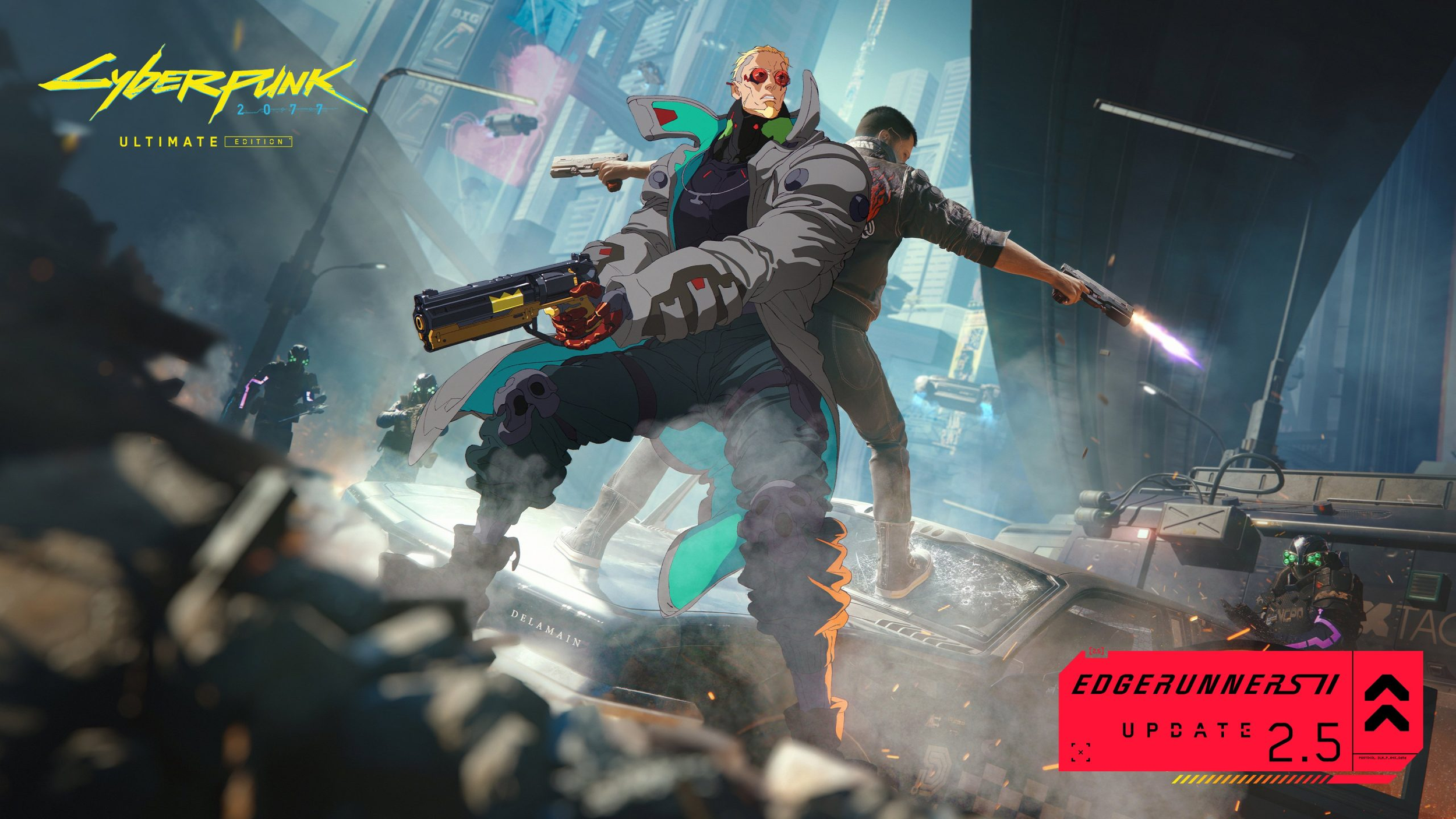Cyberpunk 2077 Update 2.5 Adds Edgerunners 2 Content, Dual Wielding and Cross Platform Mods