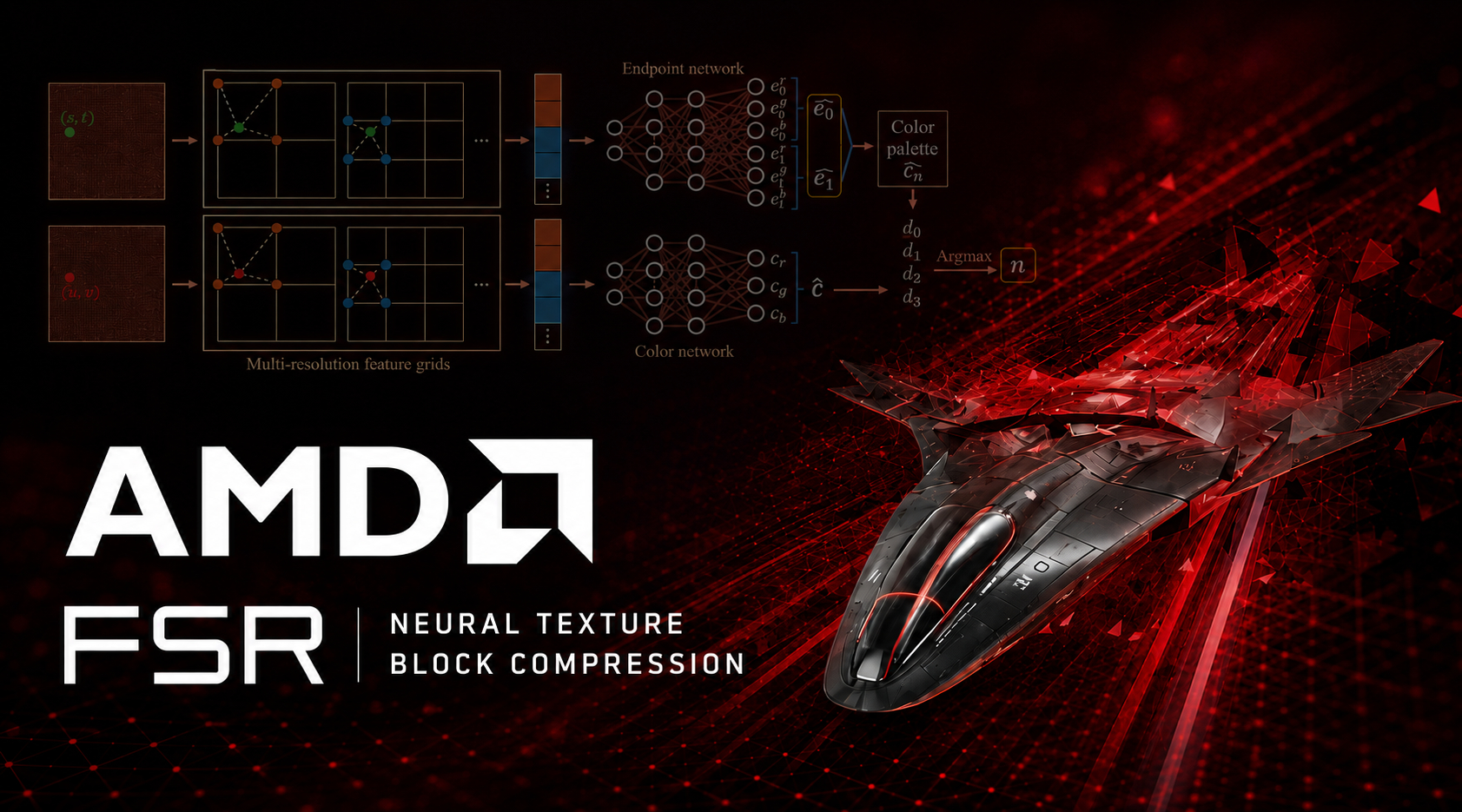 AMD PEPS Research Cuts Neural Texture Compression Parameters by 25%