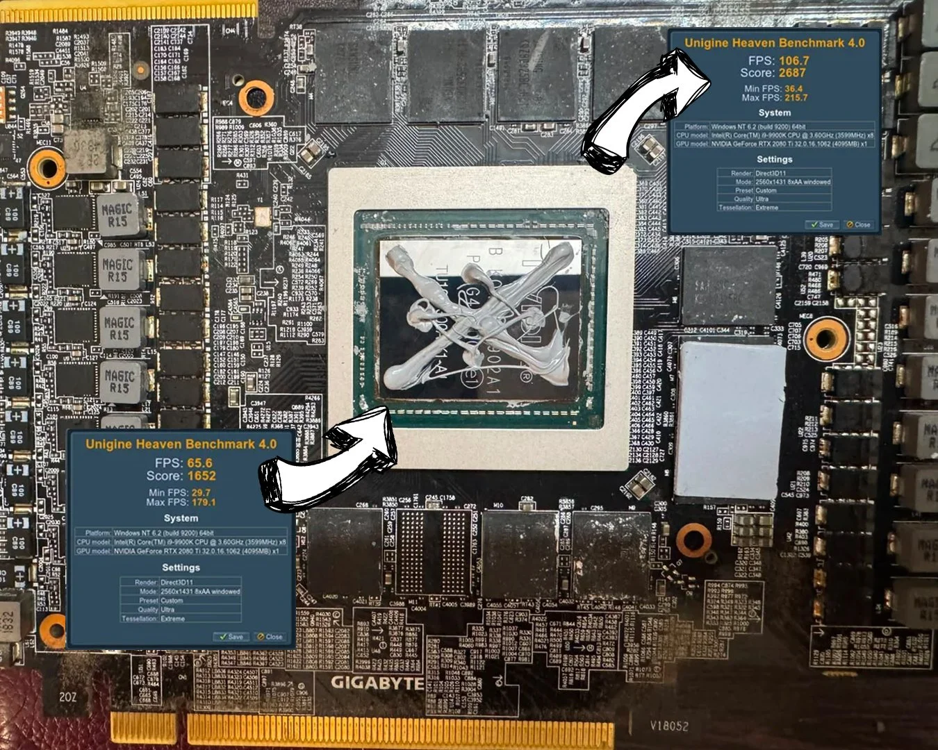 RTX 2080 Ti Nearly Doubles Gaming Performance After a Simple Thermal Repaste