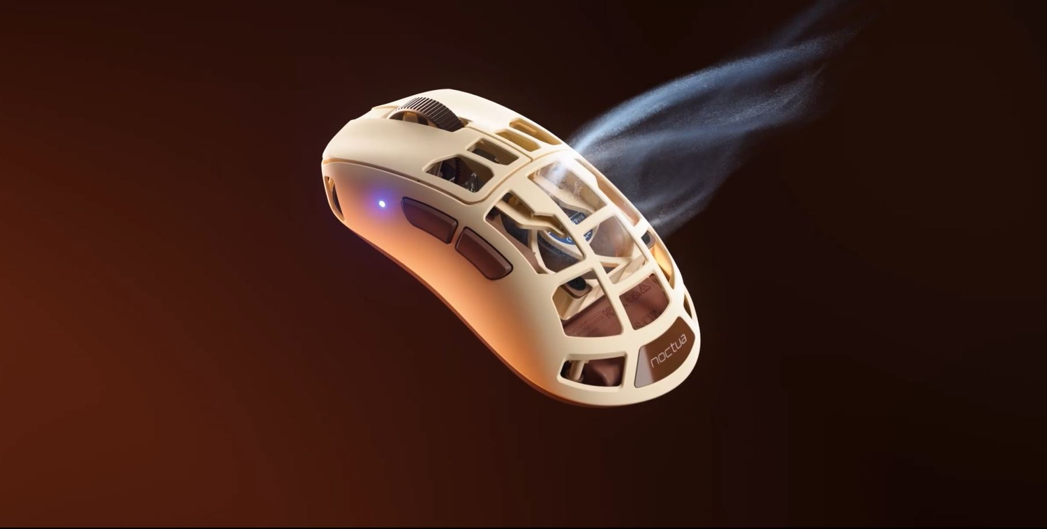 Pulsar F01 Noctua Gaming Mouse Launches July 21 — Duck-IT Tech News