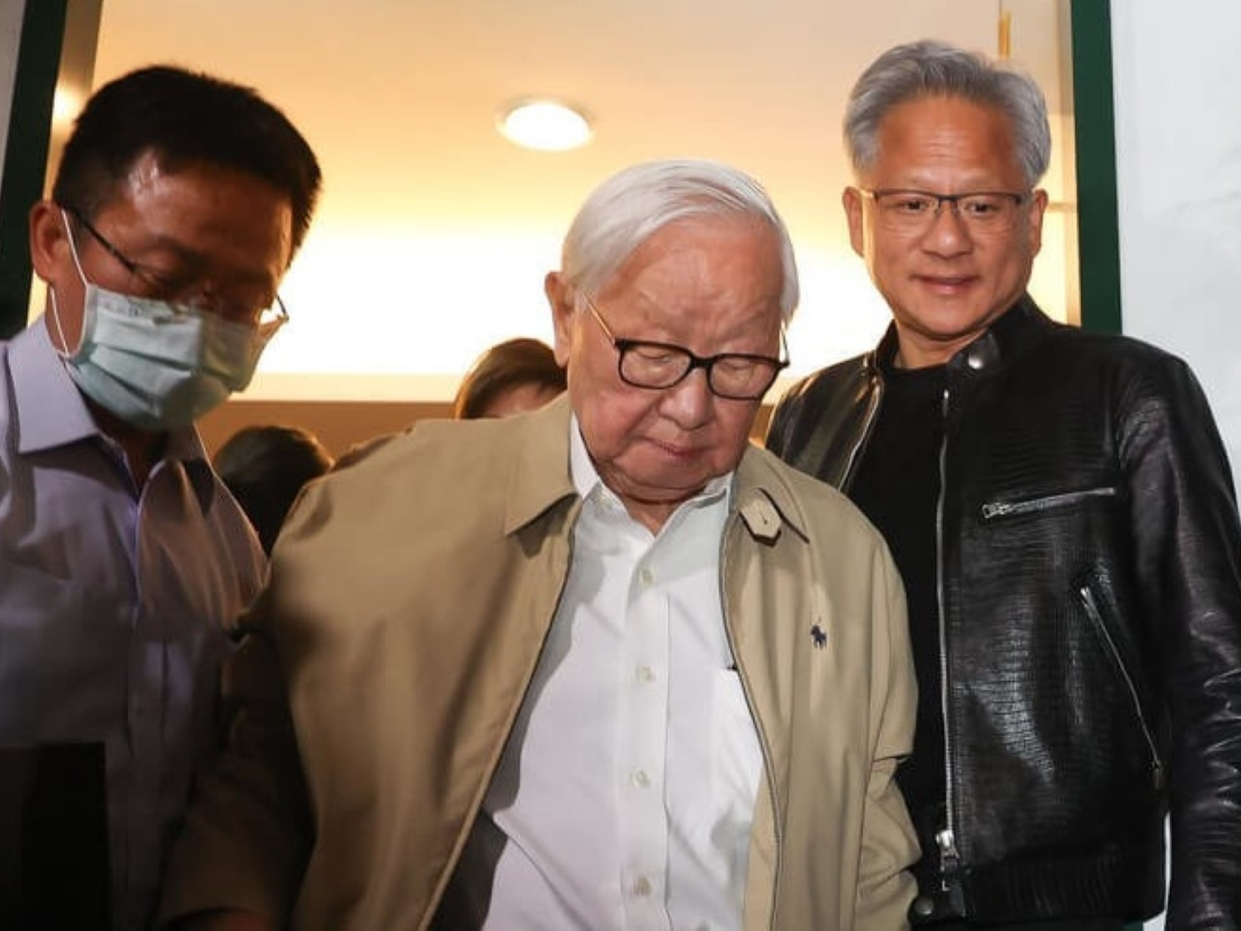 TSMC Founder Morris Chang Reappears in Taipei to Meet NVIDIA CEO Jensen Huang