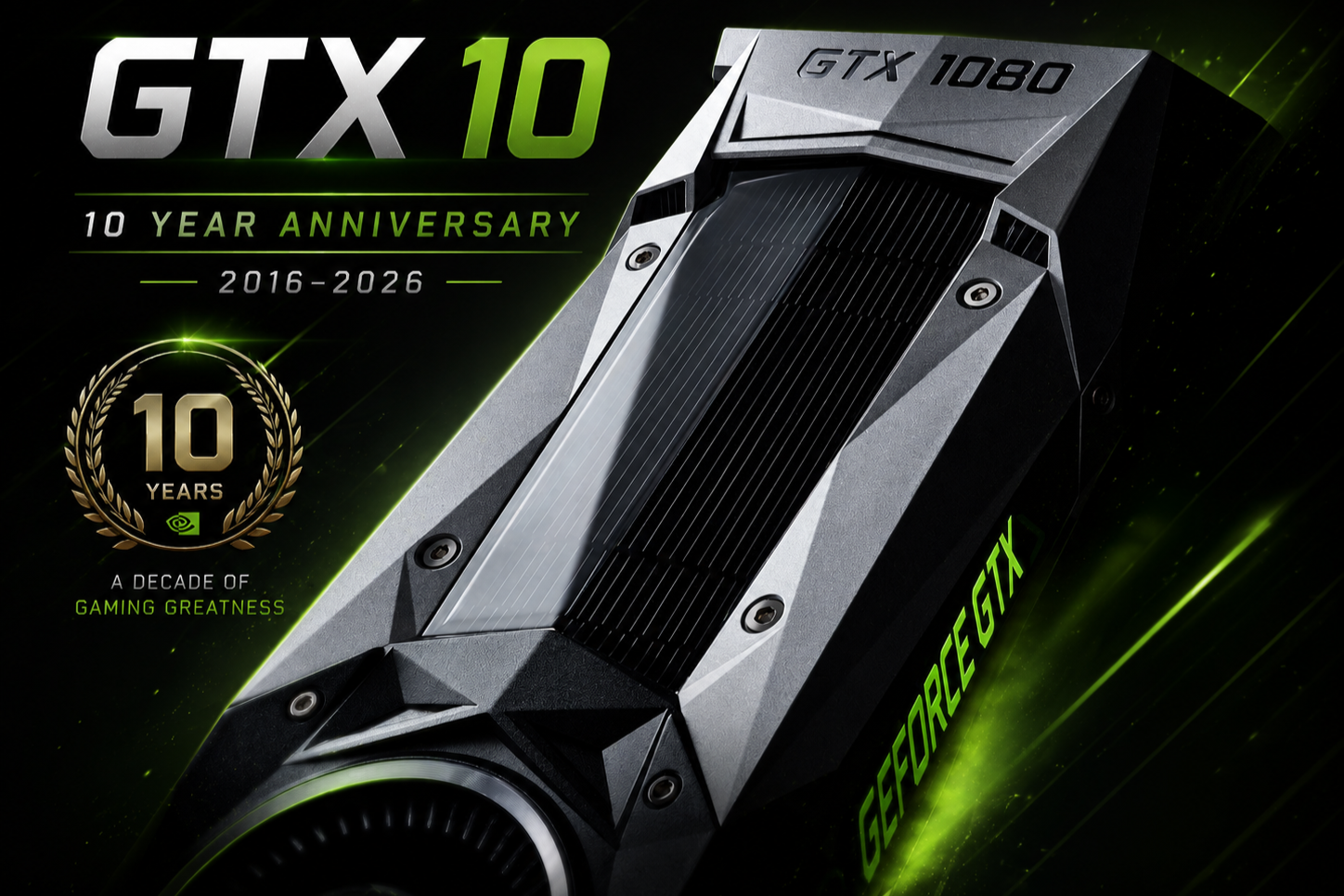 NVIDIA GeForce GTX 10 Pascal Turns 10, and It Still Stands as One of PC Gaming’s Biggest GPU Leaps