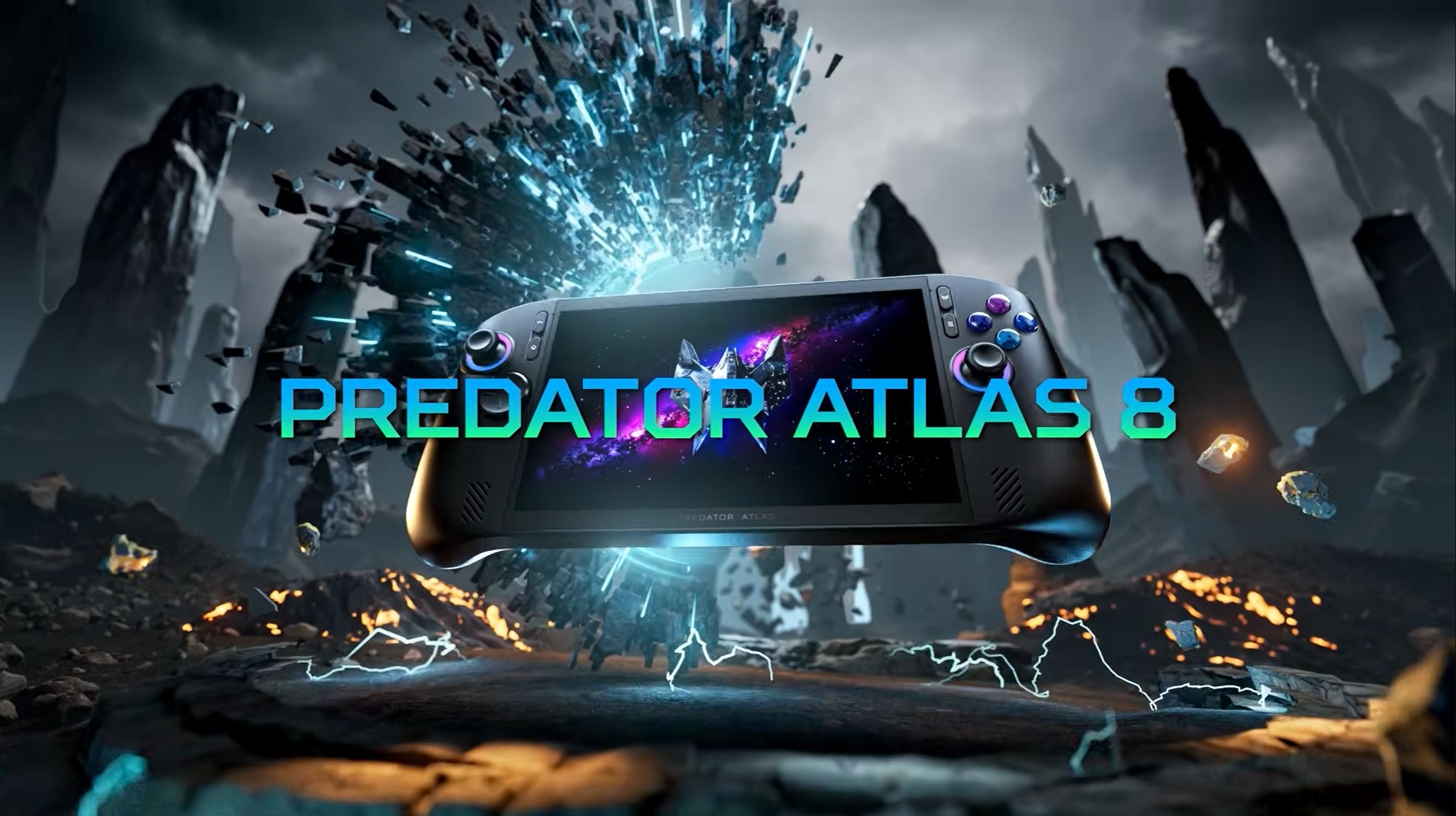 Acer Unveils Predator ATLAS 8 as Its First Intel Arc G3 Extreme Handheld With 8 Inch 120Hz Display