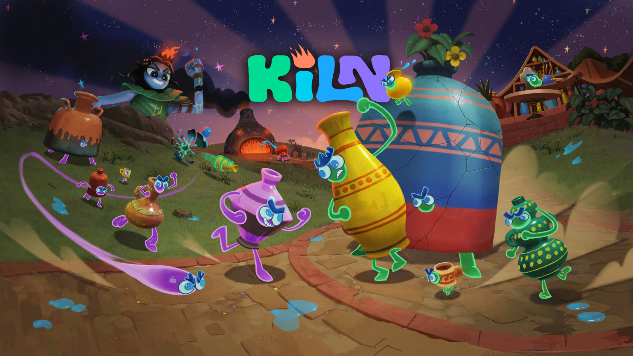 Kiln Revealed as Xbox Developer Direct 2026 Secret Game, Double Fine Unveils a Multiplayer Pottery Party Brawler for Spring 2026