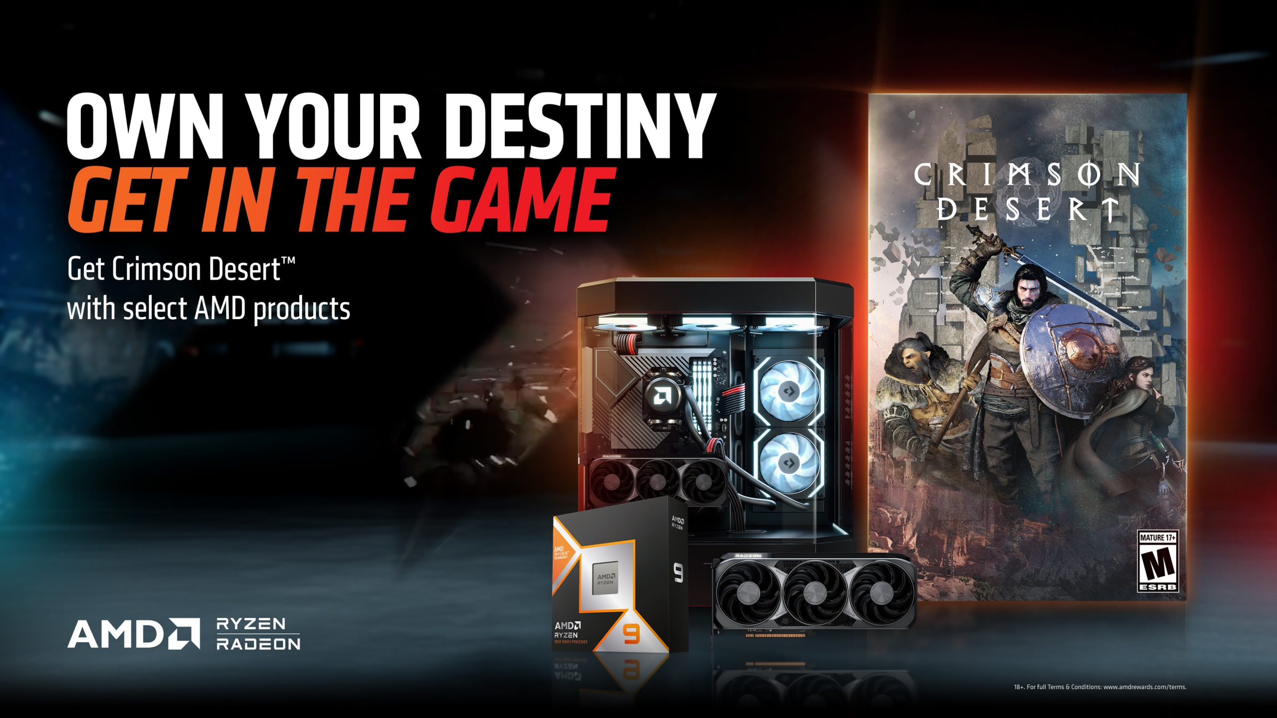 Crimson Desert AMD Game Bundle Announced, Get the Open World Action Adventure for Free with Select Ryzen and Radeon Hardware