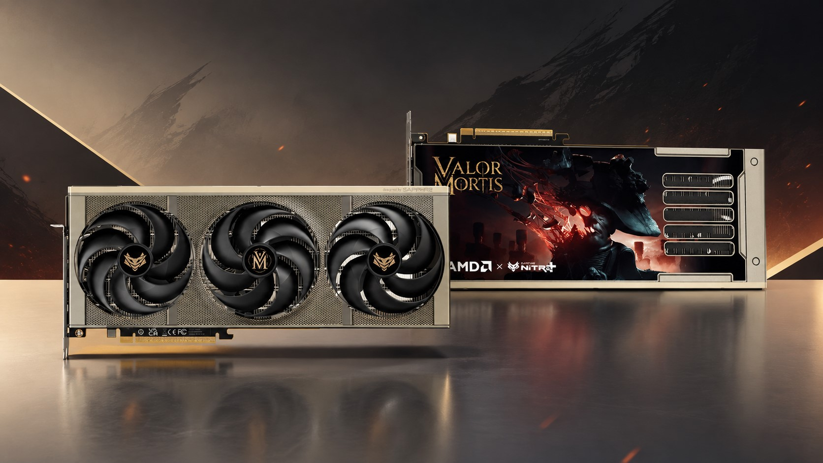 Sapphire Gives the Radeon RX 9070 XT a Valor Mortis Makeover
