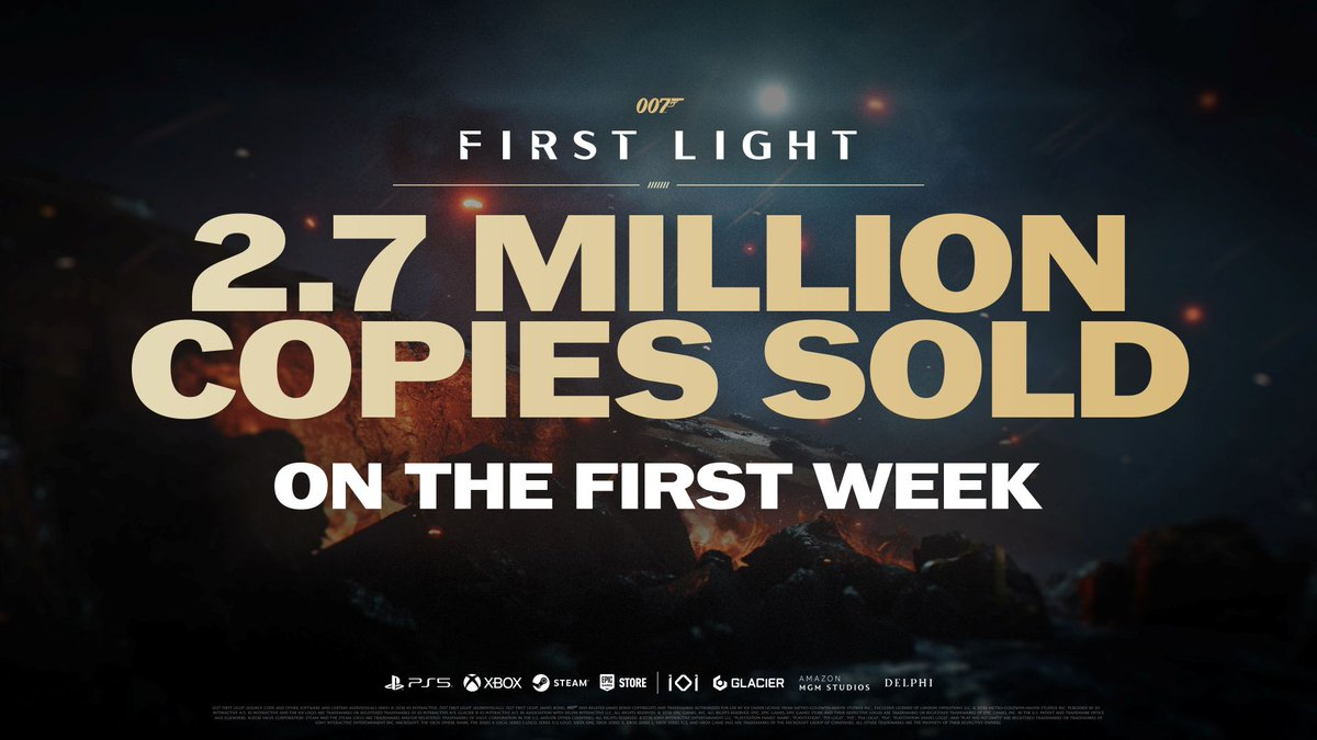 007 First Light Has Sold 2.7M Copies, but IO Interactive Says It Has Not Broken Even Yet