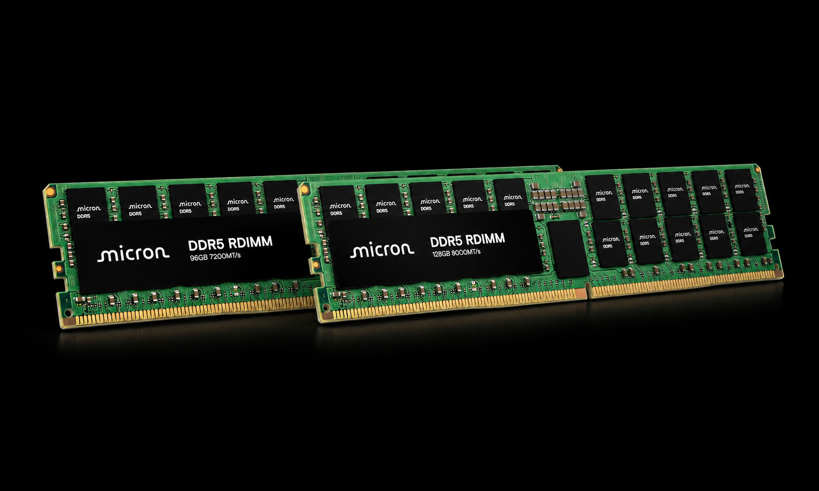Micron Pushes AI Server Memory Forward With 256 GB DDR5 RDIMMs at 9200 MT/s
