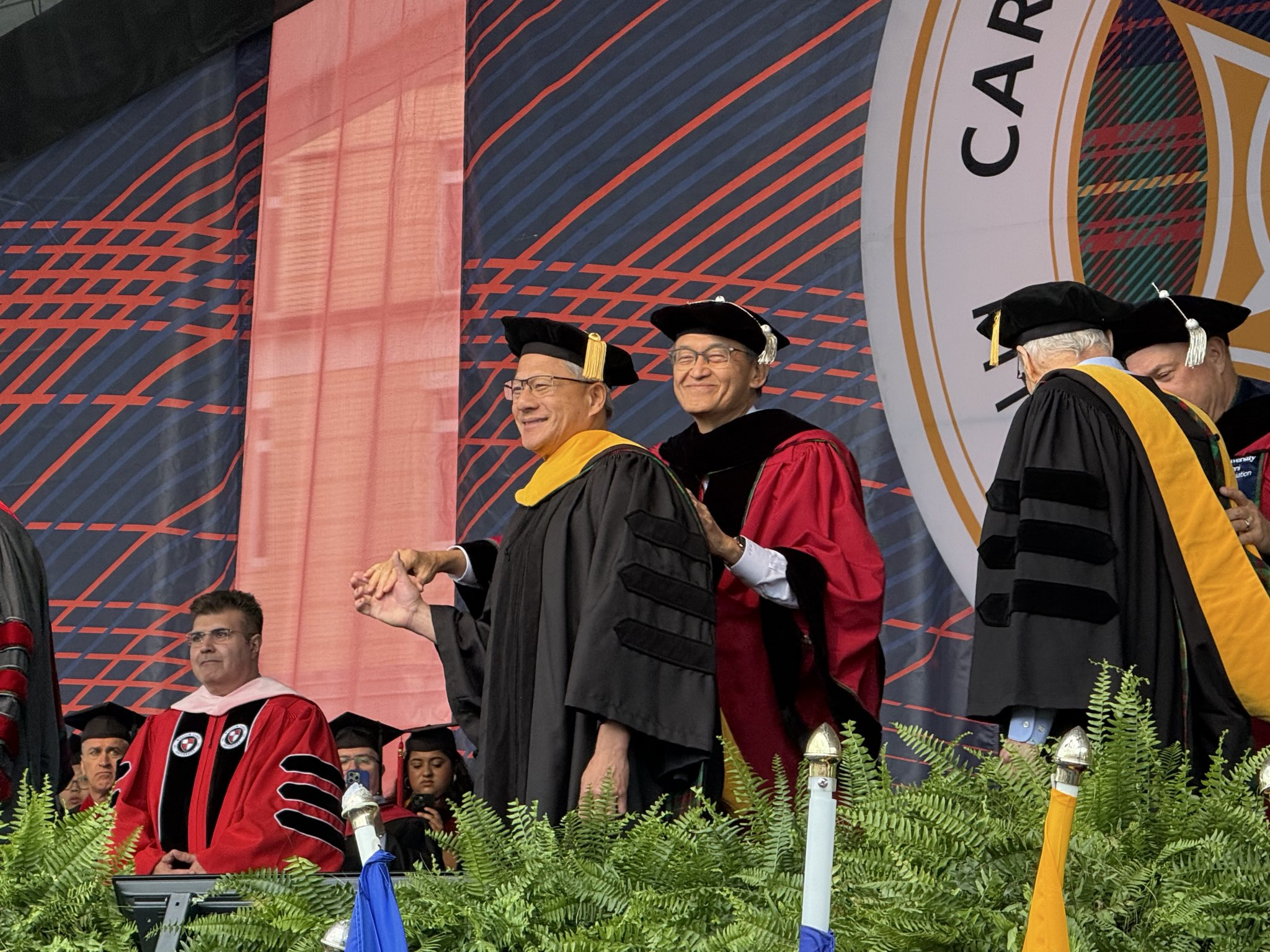 Intel and NVIDIA Tease Deeper Collaboration as Lip Bu Tan Congratulates Jensen Huang at Carnegie Mellon Ceremony