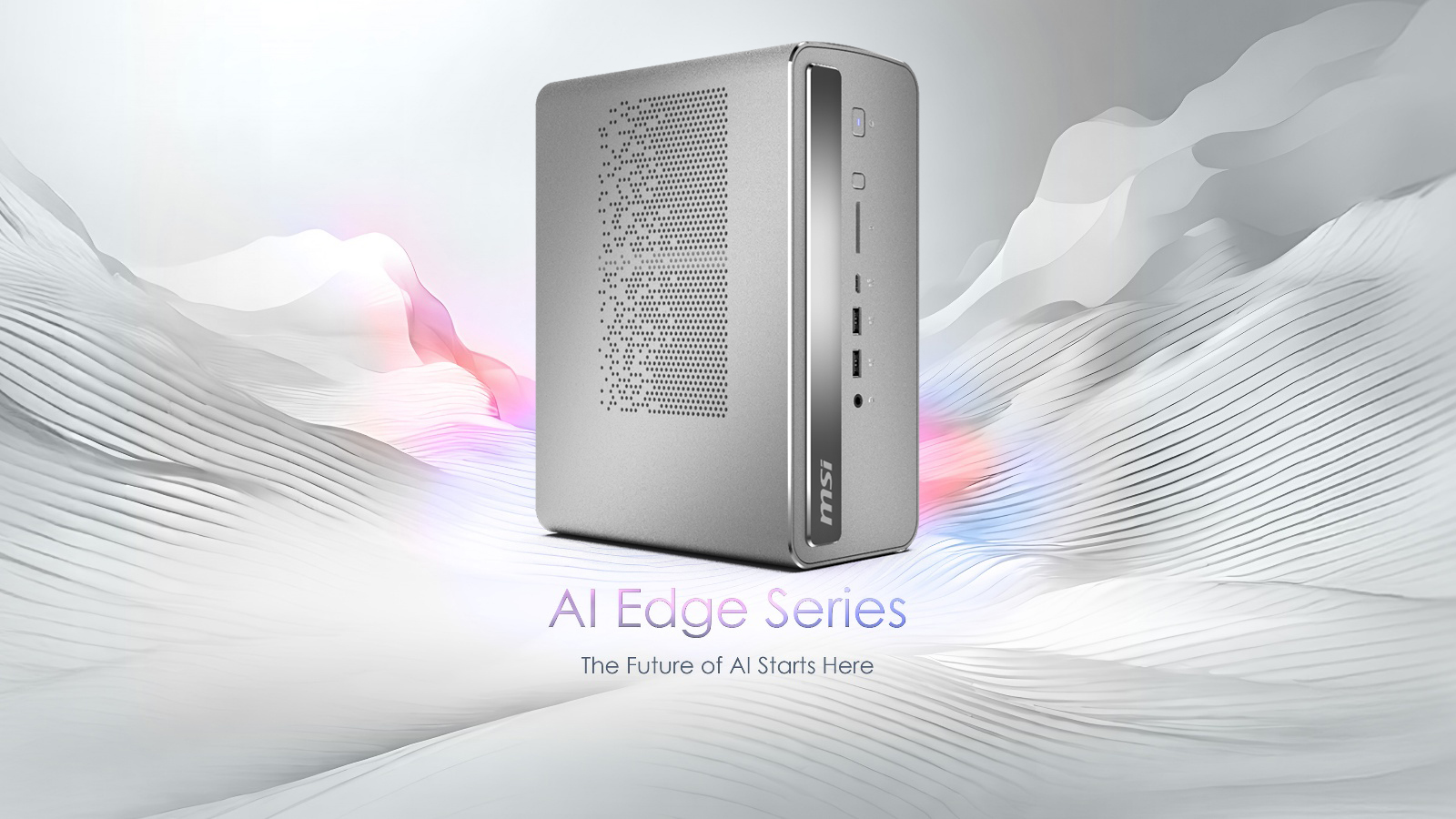 MSI Launches AI Edge Series Desktop In A Compact 4L Chassis With Ryzen AI Max Plus 395 And Up To 126 Total TOPS