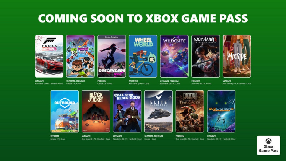 Xbox Game Pass May 2026 Wave 1 Brings Forza Horizon 6, Subnautica 2, and a Strong Day One Lineup