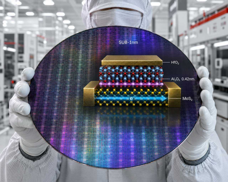TSMC and NYCU Develop 0.42 nm Interface for Future 2D Transistors