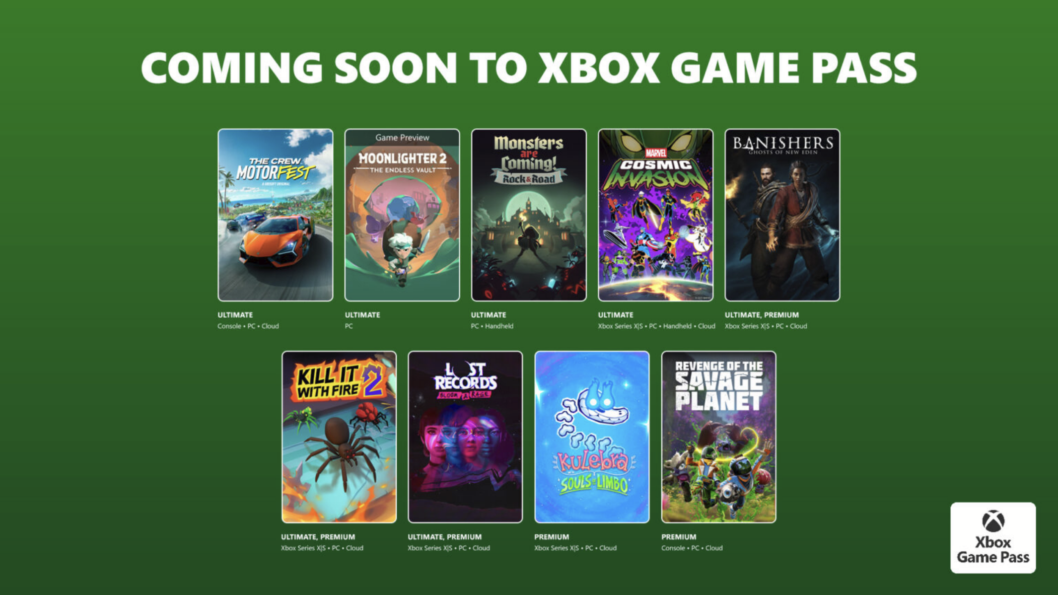 Marvel Cosmic Invasion, The Crew Motorfest, and More Join Xbox Game Pass in One of Its Strongest Months of 2025