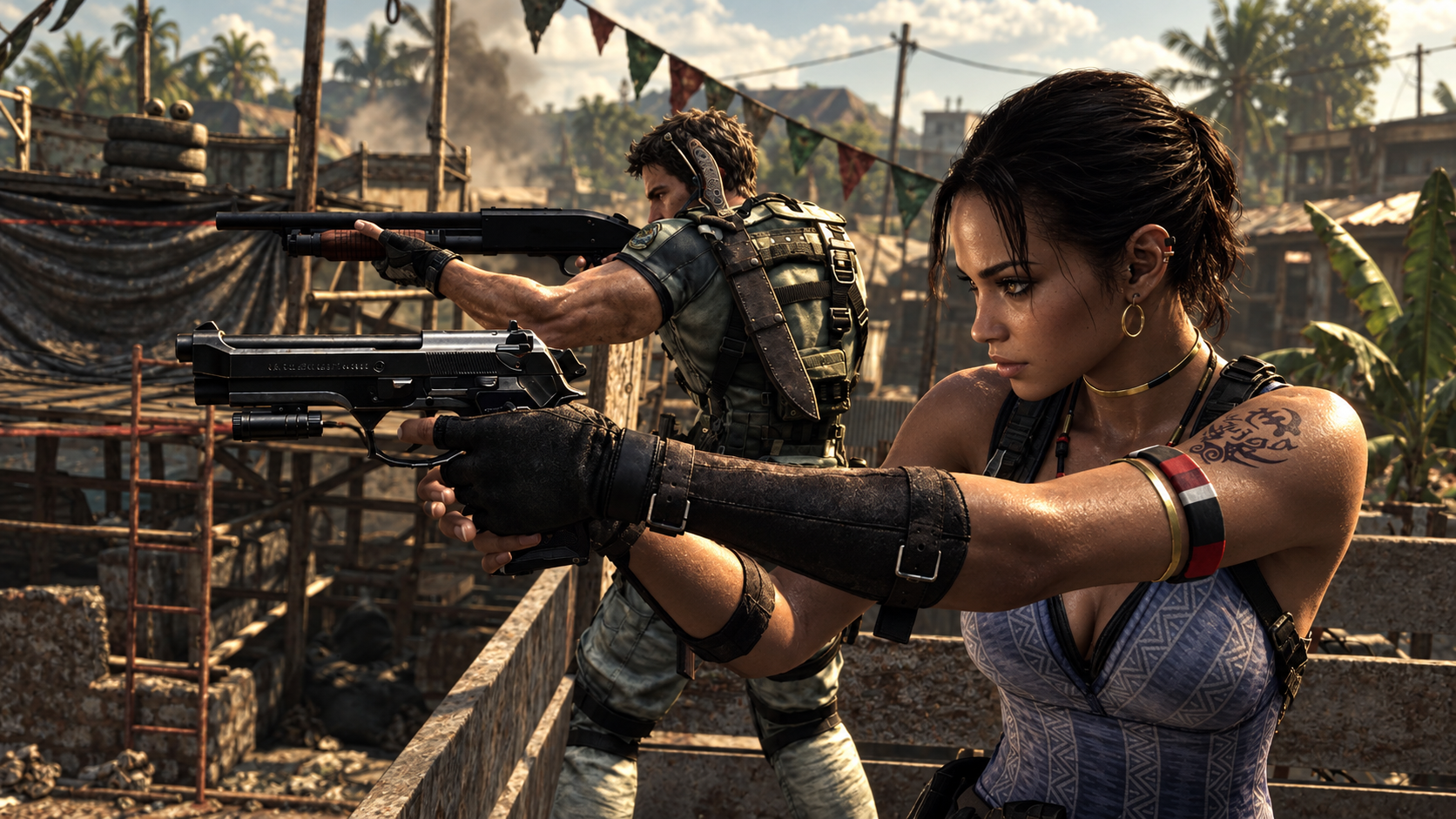 Capcom Reportedly Greenlit Several Resident Evil Projects But Resident Evil 5 Remake Is Still Years Away