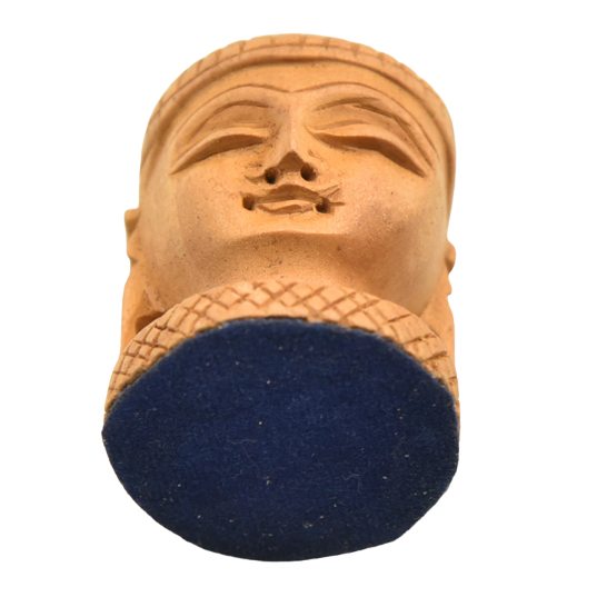 Wooden small Buddha head carving