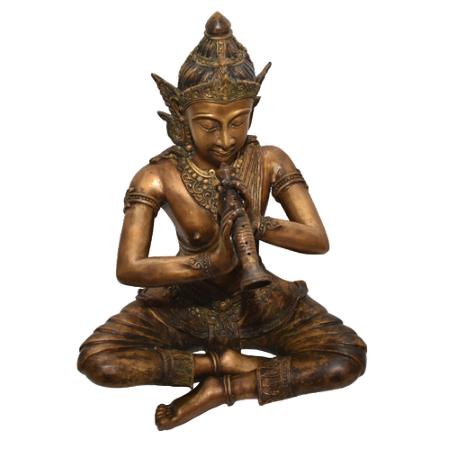 Thai bronze sculpture of Phra Aphai Mani