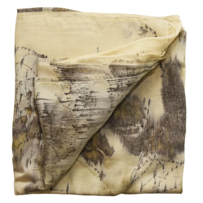 Eco print hand woven pure bamboo silk stole.png
