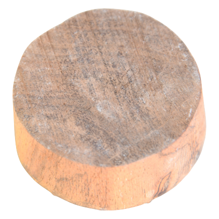Medium mandala hand-carved Indian wooden printing block design 1 view of bottom.png