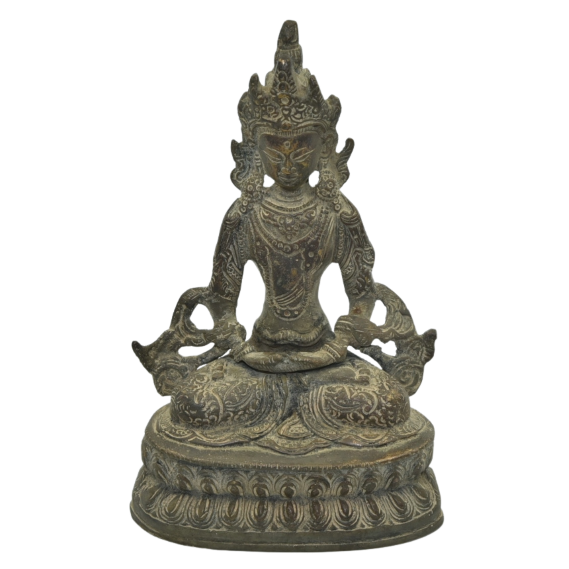 Hand cast bronze Amitayus Buddha statue for sale