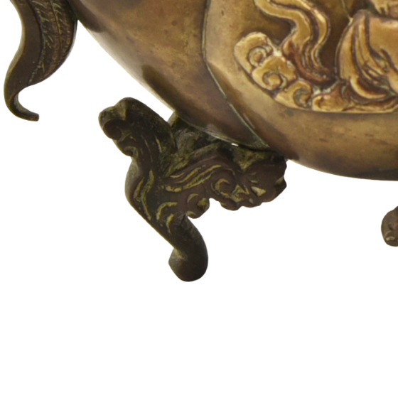 Antique 19th Century Chinese Bronze Censer