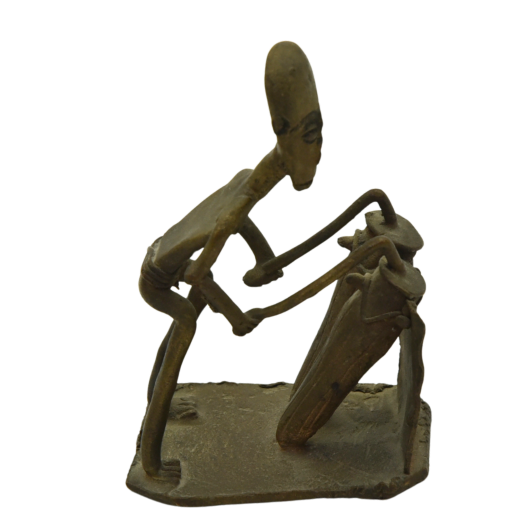 Antique Ashanti bronze gold weight looking east.png