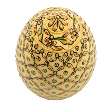 Rajasthan antique camel bone massage egg