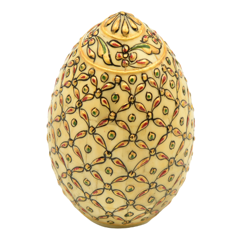 Rajasthan antique camel bone massage egg