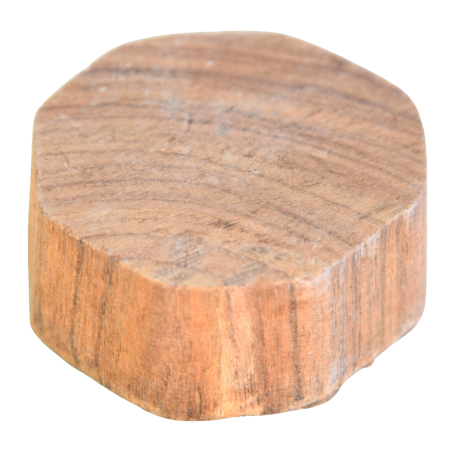 Medium mandala hand-carved Indian wooden printing block design 1