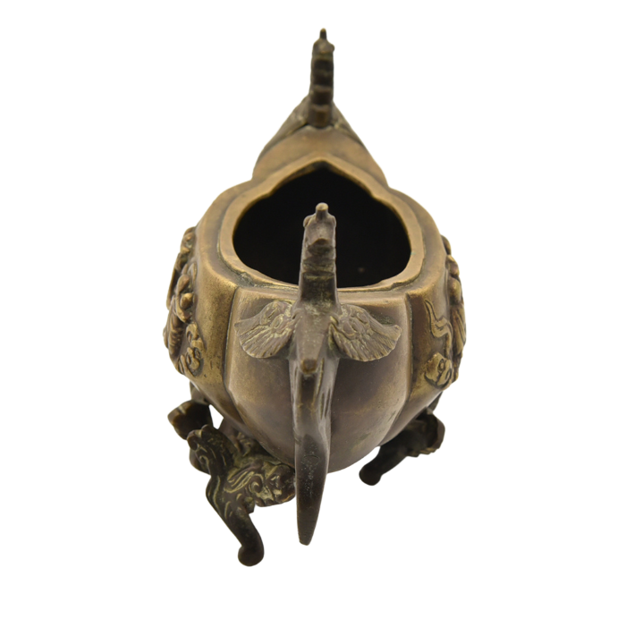 Antique 19th Century Chinese Bronze Censer