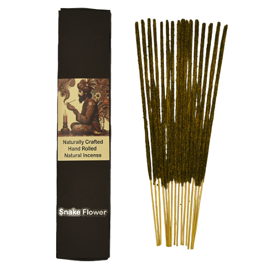 Snake flower hand rolled natural incense sticks
