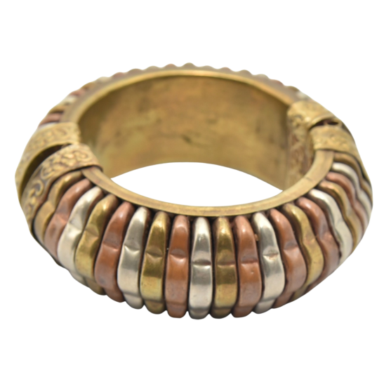 Indian vintage mixed metal bracelet for sale