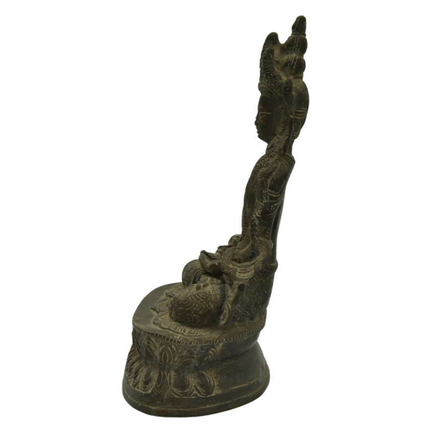 Hand cast bronze Buddha statue for sale