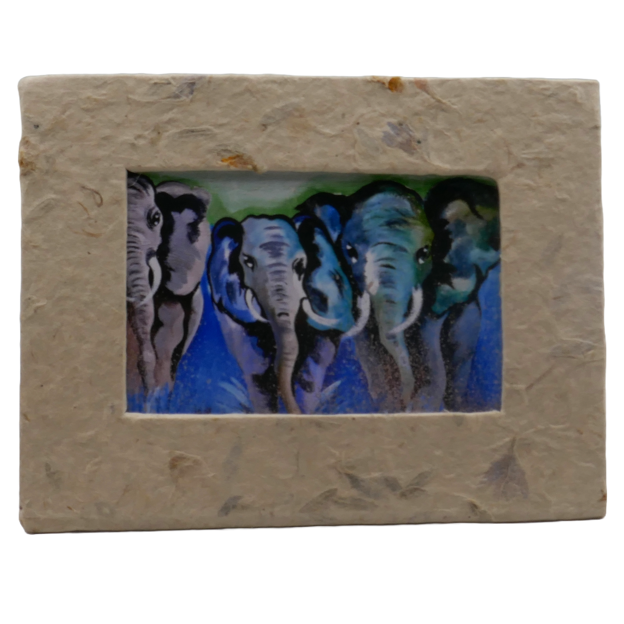 Lokta paper natural photo frame