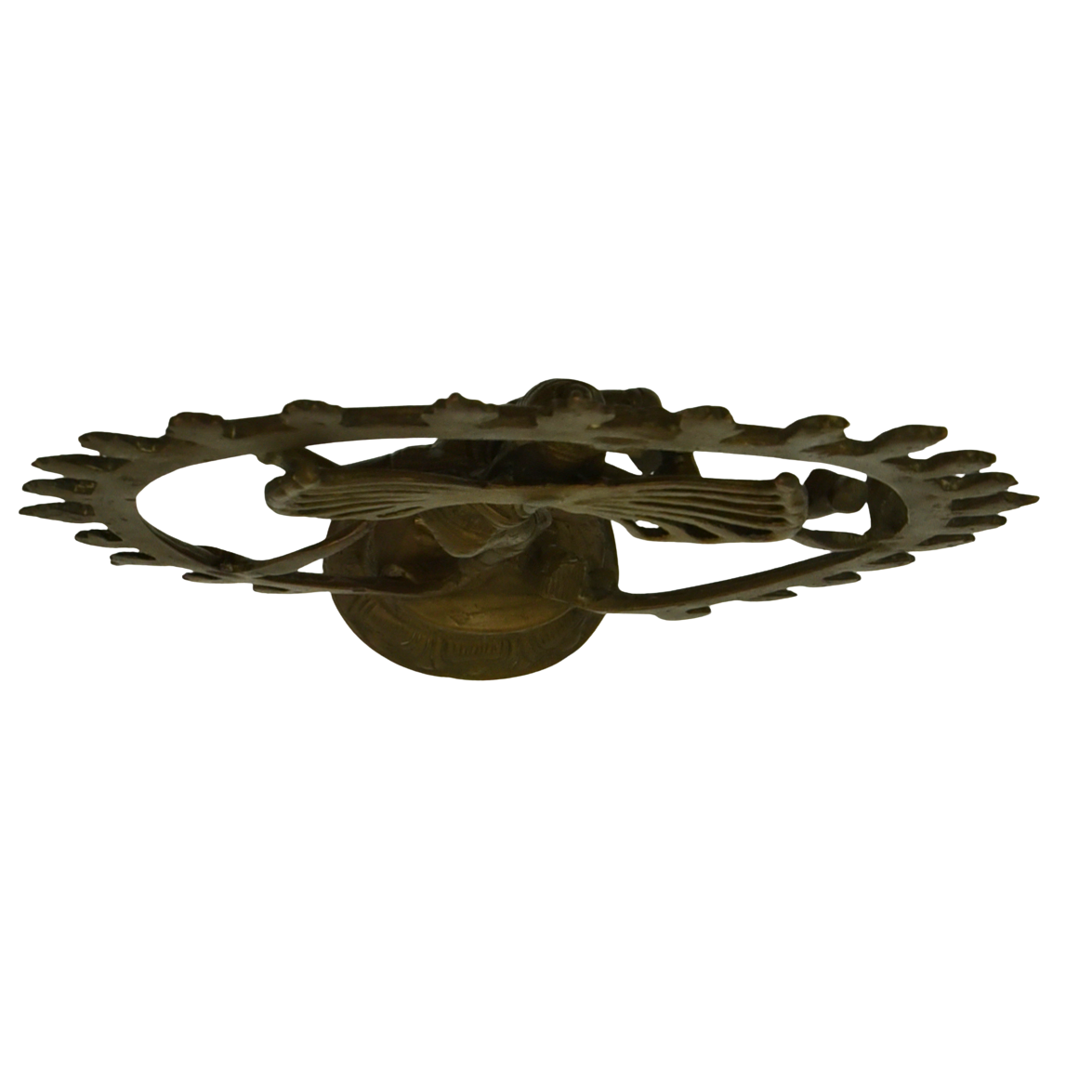 Bronze statue of Shiva Nataraja top view.png