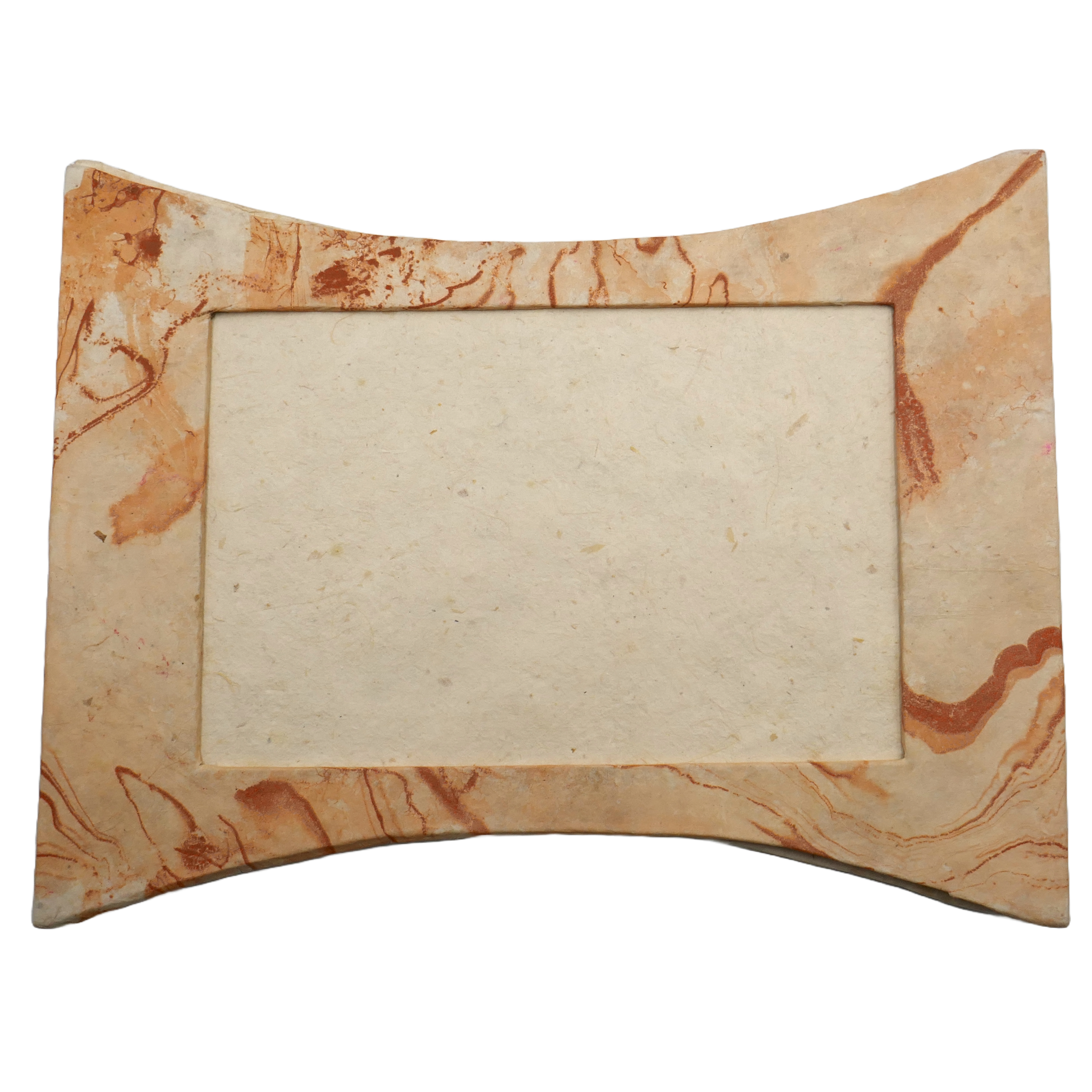 Lokta handmade paper double photo frame
