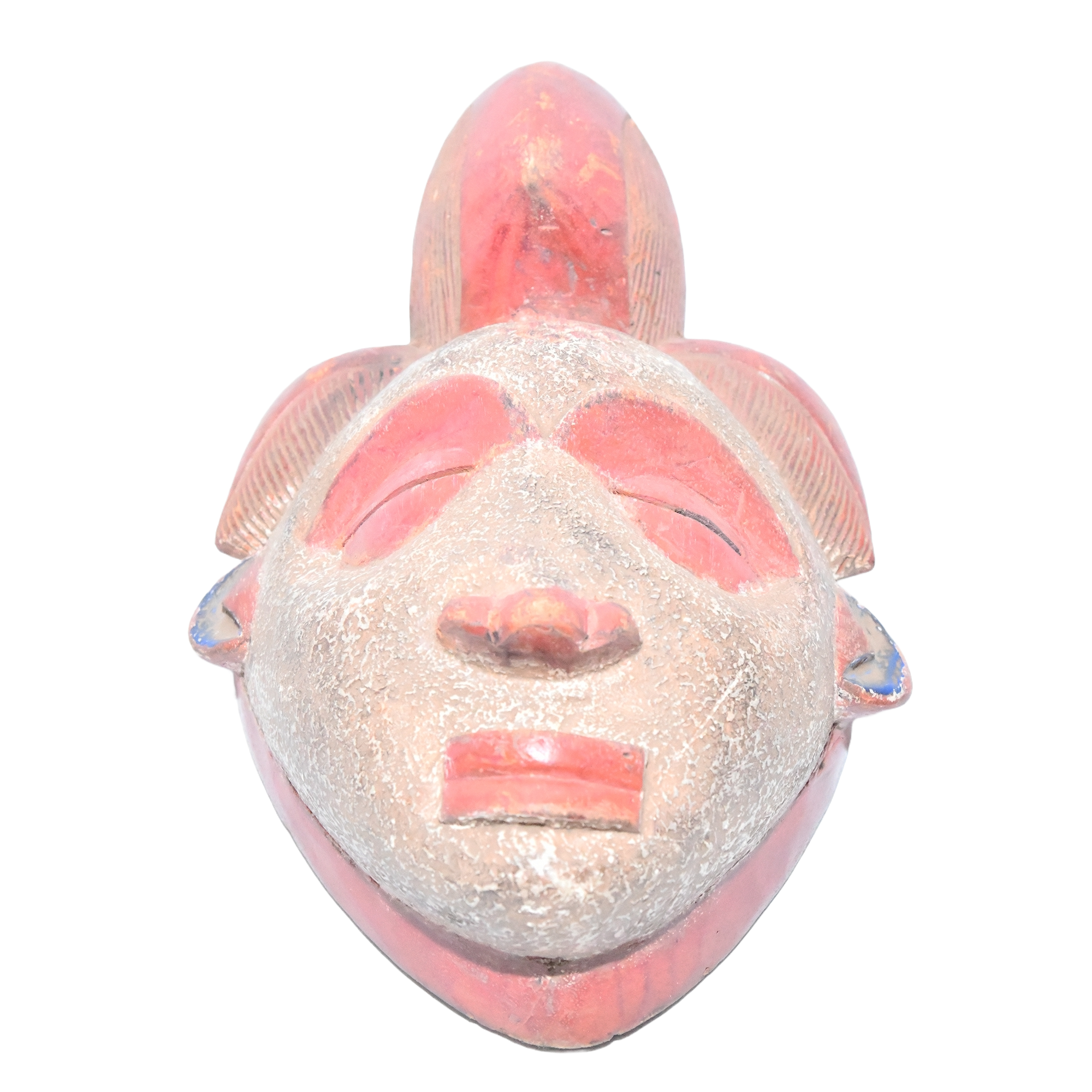 Punu spirit maiden, a traditional wooden sculpture from the Punu people of Gabon.
